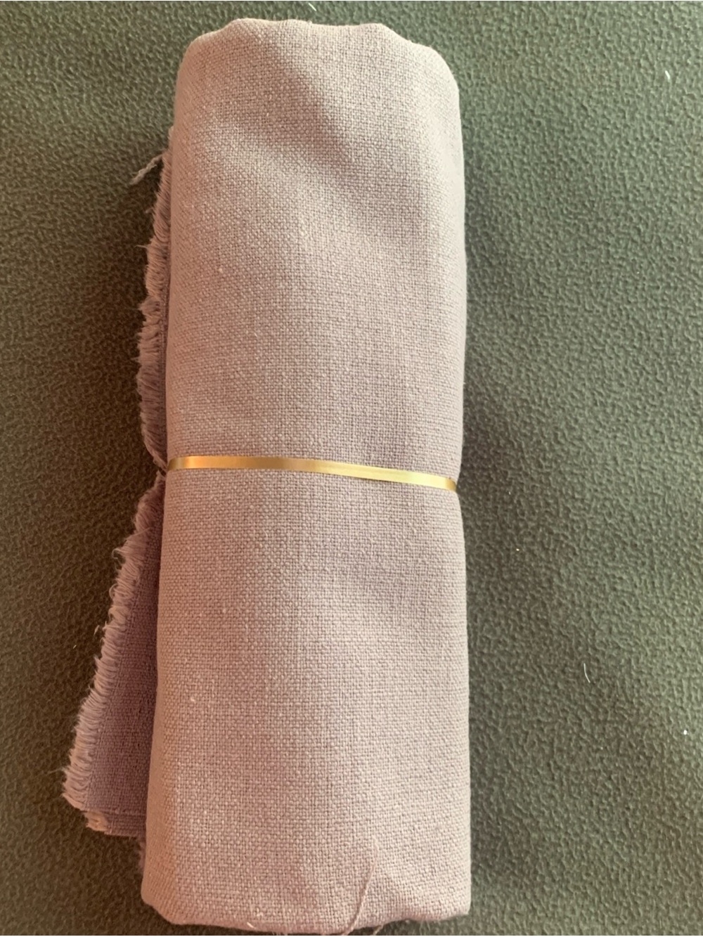 New tan upholstery fabric. Heavy weight. Size approximately 56” x 57”. - Picture 3 of 4